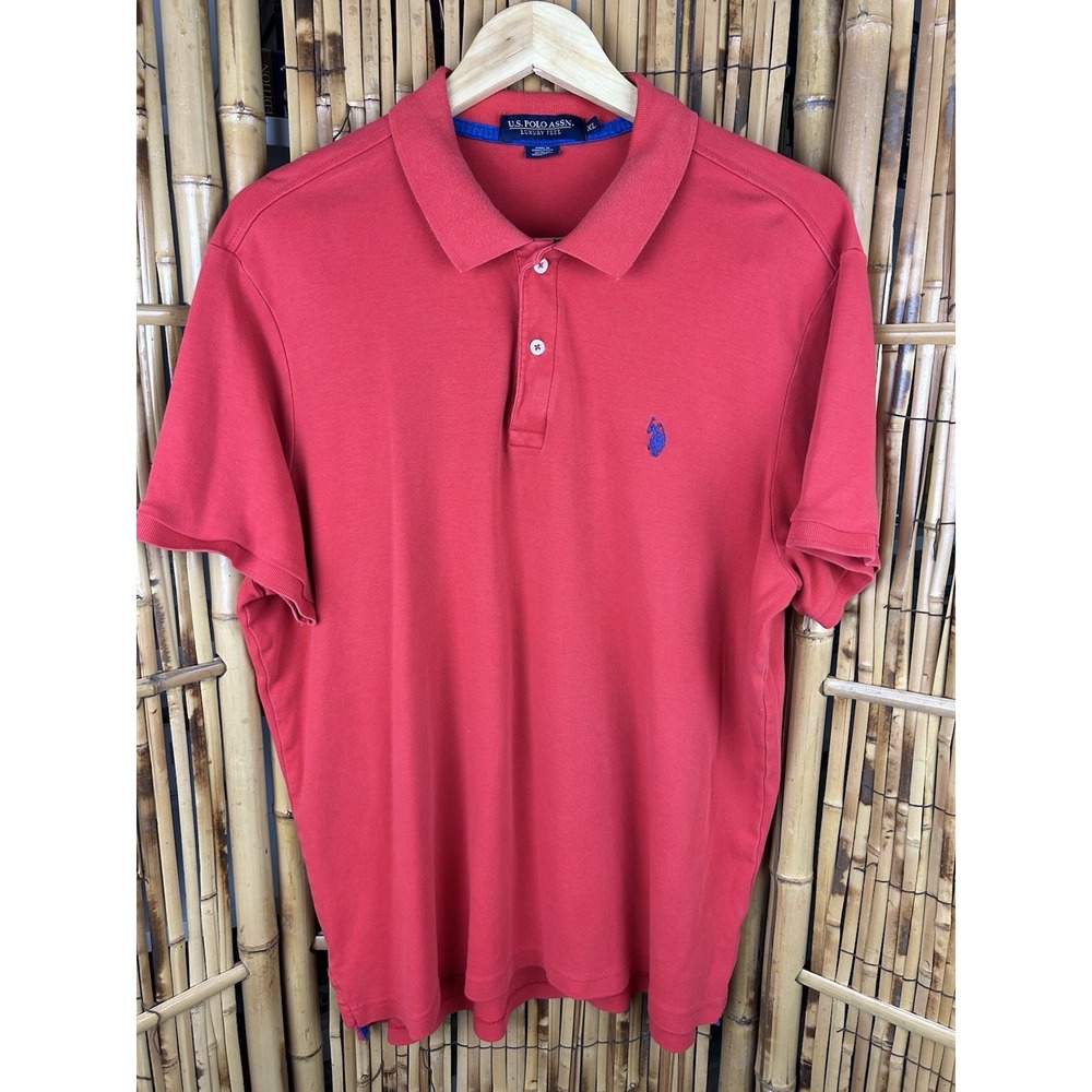 US Polo‎ Assn Men's Luxury Feel Short Sleeve Preppy Polo Shirt XL